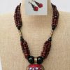 MBN 026 - African necklace with brass accessories
