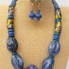 MBN 075 - Chunky Aba Beaded Necklace