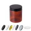 250ml 68mm PET Amber Jar | lid options | gasket