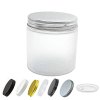 250ml 68mm PET Frosted Clear Jar | Lid Options | gasket