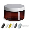 100ml 68mm PET Amber Jar | lid options | gasket