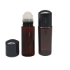 70ml PET Amber Roll on Bottle