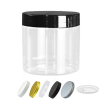 500ml PET Clear Jar | lid options | gasket