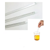 6-Piece 300mm Clear Borosilicate Glass Stirring Rod