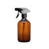 PET Amber Boston Trigger Spray Bottle