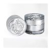 10g Acrylic Silver Jar | rose Lid | gasket