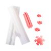 MBSM 076 | Embed Snowflake Column Cylinder Silicone Mold 35*3.05*3.05cm
