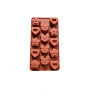 MBSM 012 | 14-cavity rose-bear-heart silicone mold |19.8*10.5*2CM