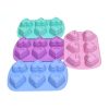 MBSM 019 | 6-Cavity designer heart silicone mold |25.5*17*3.5CM