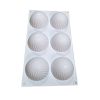 MBSM 043 | 6-Cavity faint Swirls Silicone Mold |30*17.5*4CM