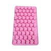 MBSM 025 | 55-Cavity Hearts Silicone Mold |18.5*11*1.4CM