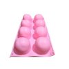 MBSM 035 | 8-Cavity Tall Oval Silicon Mold |30*17.5*5.5CM| 115ml per cavity