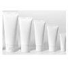 Glossy White Cosmetic Squeeze Tubes