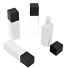 40ml PP White Rectangular Bottle | black cap