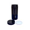 500ml 68mm PET Black Jar | black lid | gasket