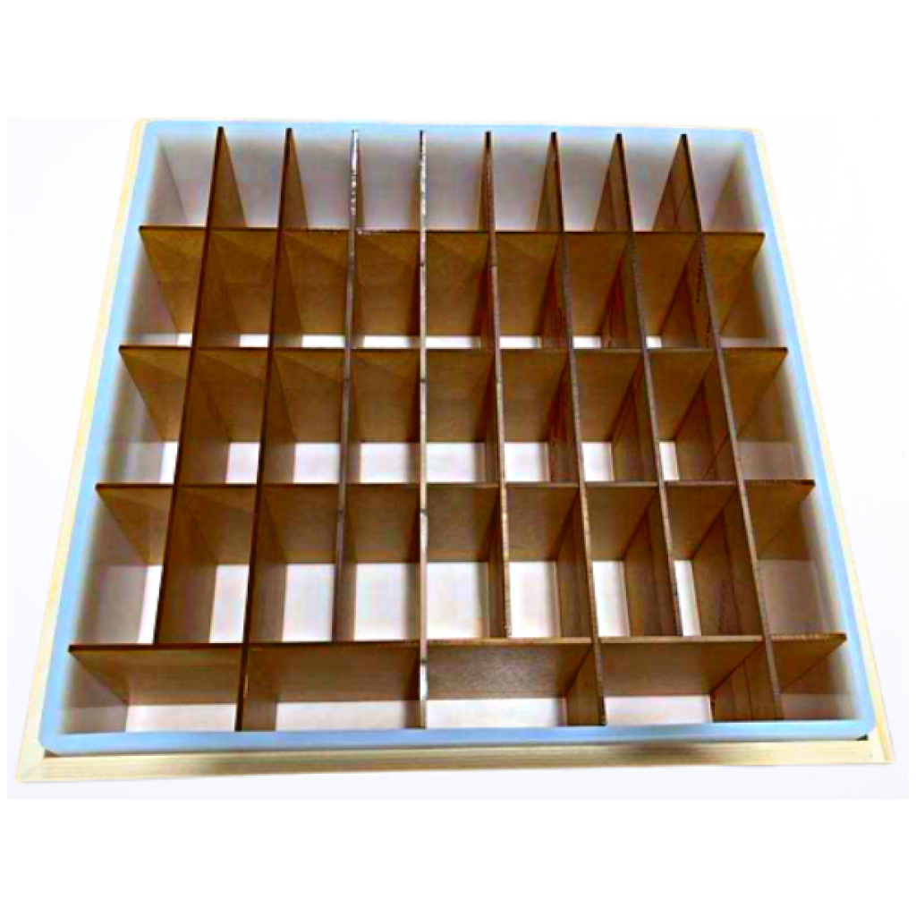 Acrylic Dividers for 8000ml Wooden Silicone Soap Mold Mbozuri