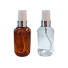 PET Penguin Spray Bottle | White top-Silver rim cap