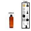 100ml Amber PET Bottle