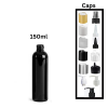 150ml Black PET Bottle