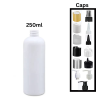250ml PET White Glossy Bottle