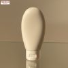 60ML Beige Mini Oval Flip-Top Squeeze Tube