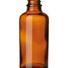 50 mL amber glass dropper bottle