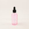 18MM RS CLEAR-PINK GLASS DROPPER BOTTLE