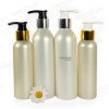 150ML/250ml PET 24MM ROUND SHOULDER PEARLESCENT CREAM BOTTLE WITH MULTIPLE PUMPS